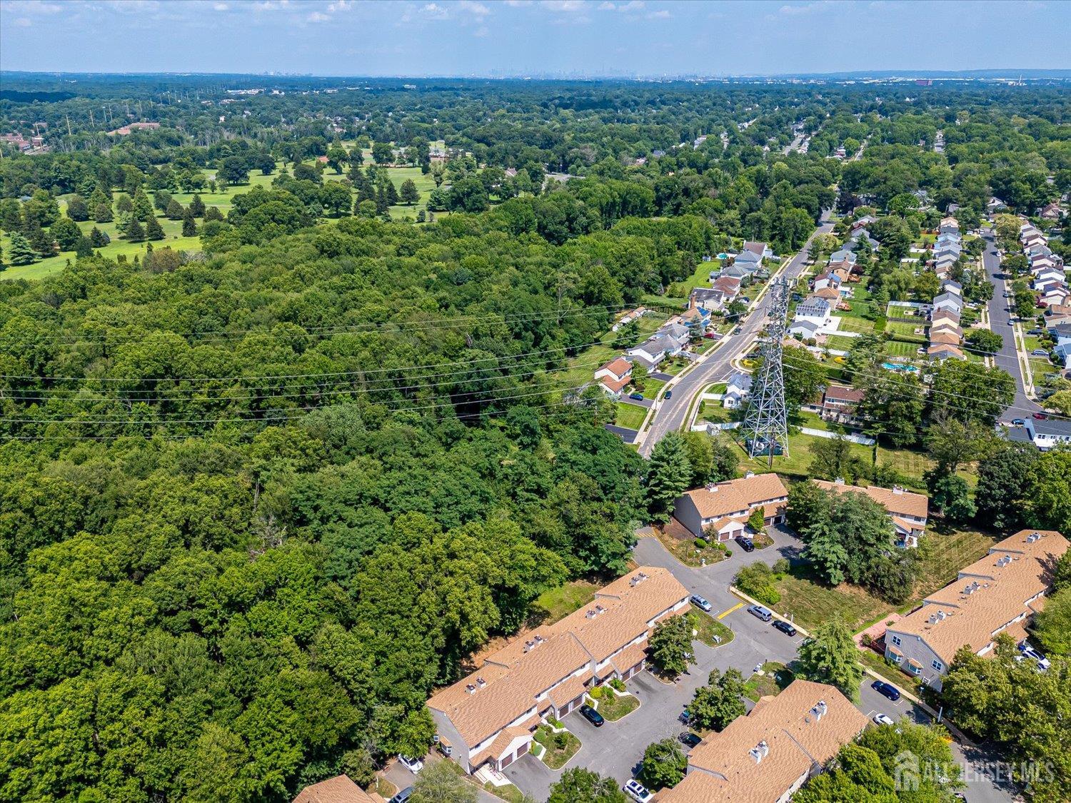 6 Tulip Court Edison, NJ 08820 - Photo 43 of 46 an aerial view of a city with lots of residential buildings