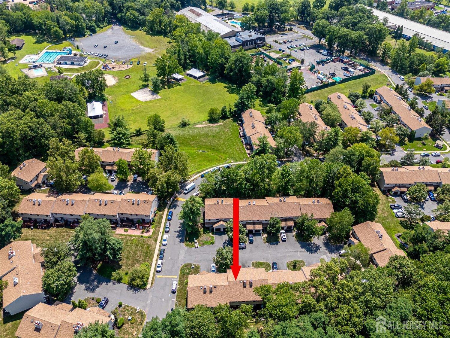 6 Tulip Court Edison, NJ 08820 - Photo 7 of 46 an aerial view of house with yard swimming pool and outdoor seating