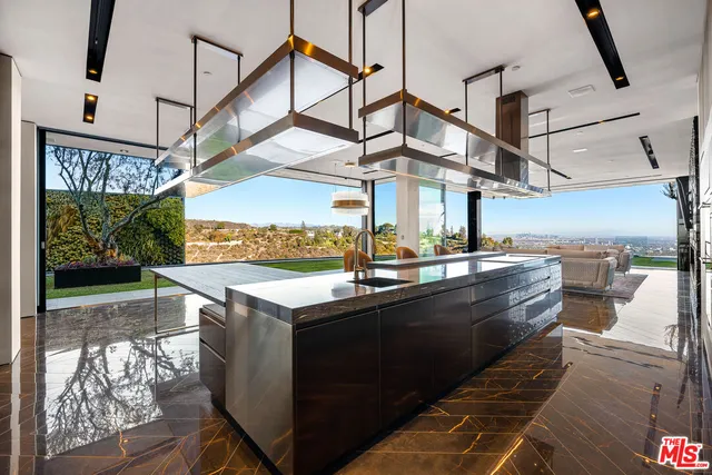 a view of swimming pool with outdoor seating