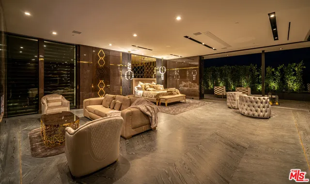 a view of kitchen with furniture