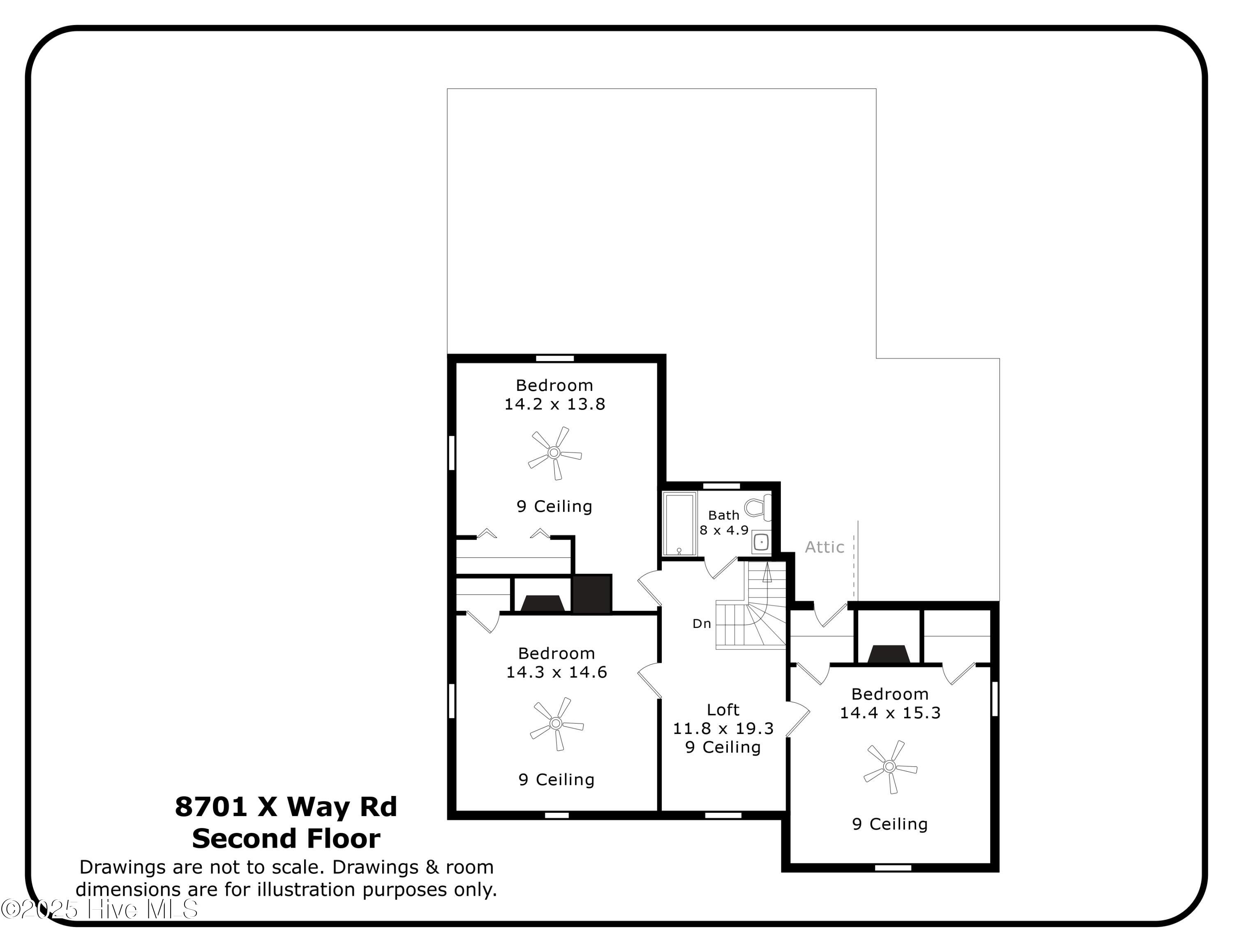 8701 X Way Road Gibson, NC 28343 - Photo 57 of 97 8701 X Way Rd_Second Floor