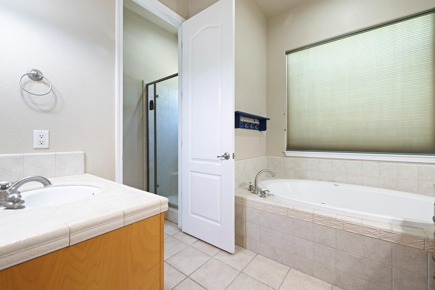 16787 Monreal Road Madera, CA 93636 - Photo 23 of 35 a bathroom with a sink and a bathtub