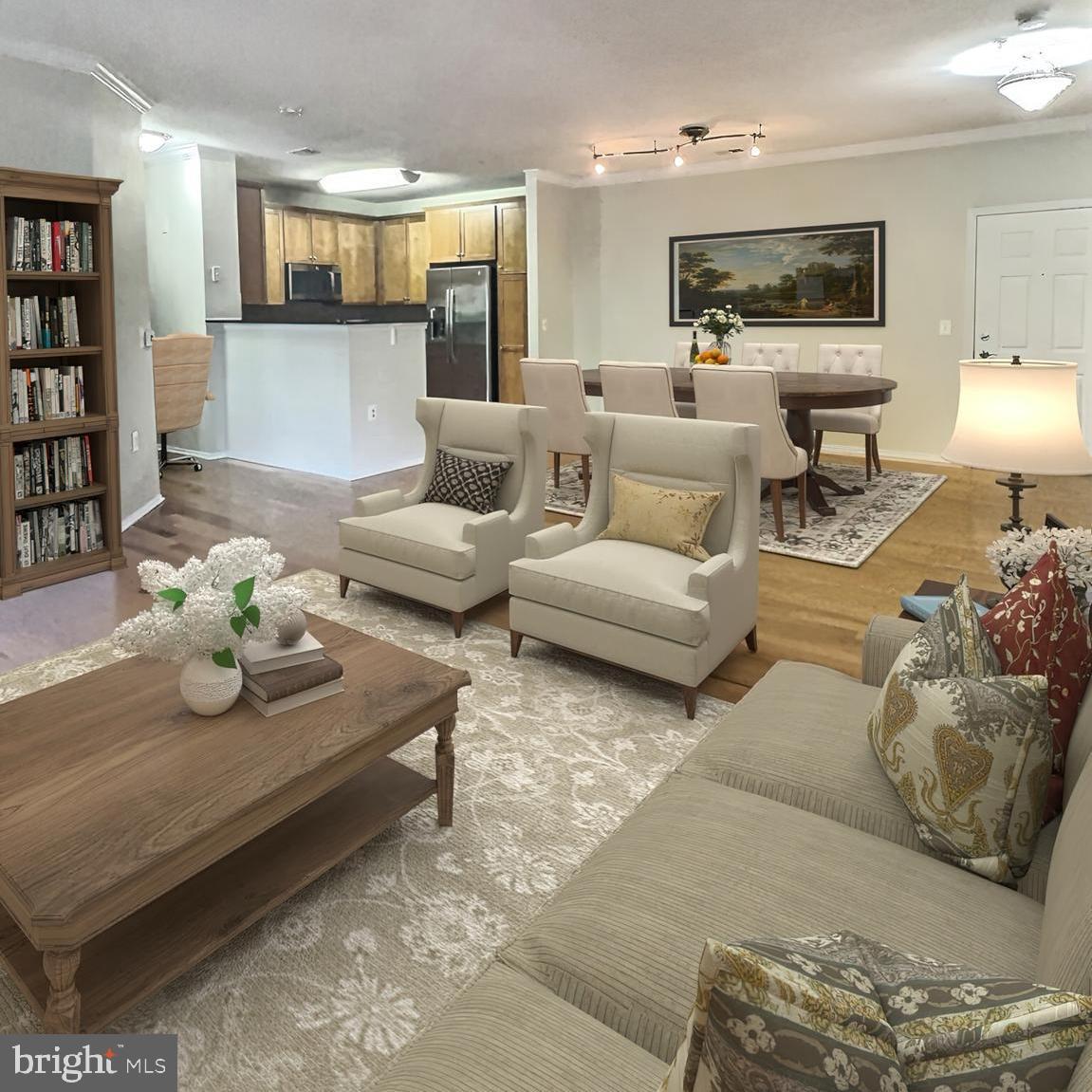 11750 Old Georgetown Road, Unit 2336 Rockville, MD 20852 - Photo 5 of 25 LR & DR Virtually Staged