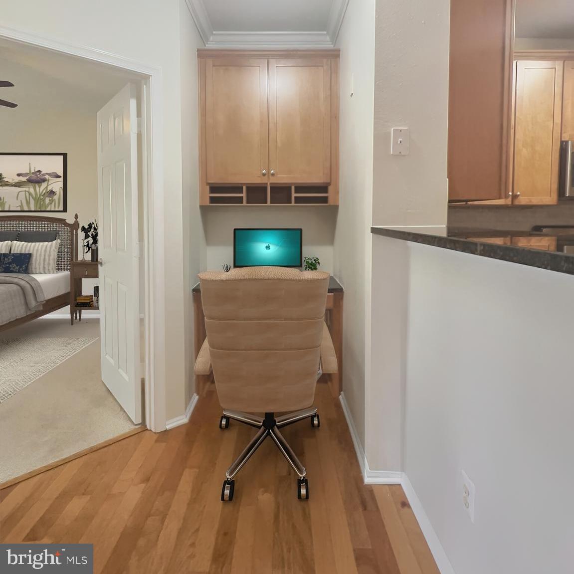 11750 Old Georgetown Road, Unit 2336 Rockville, MD 20852 - Photo 8 of 25 Desk Area Virtually Staged