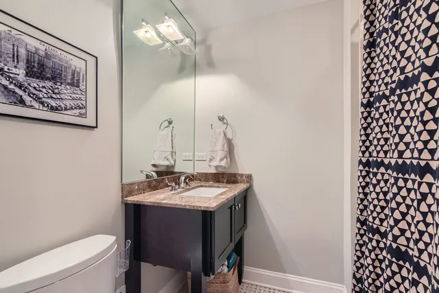 a view of balcony with couch