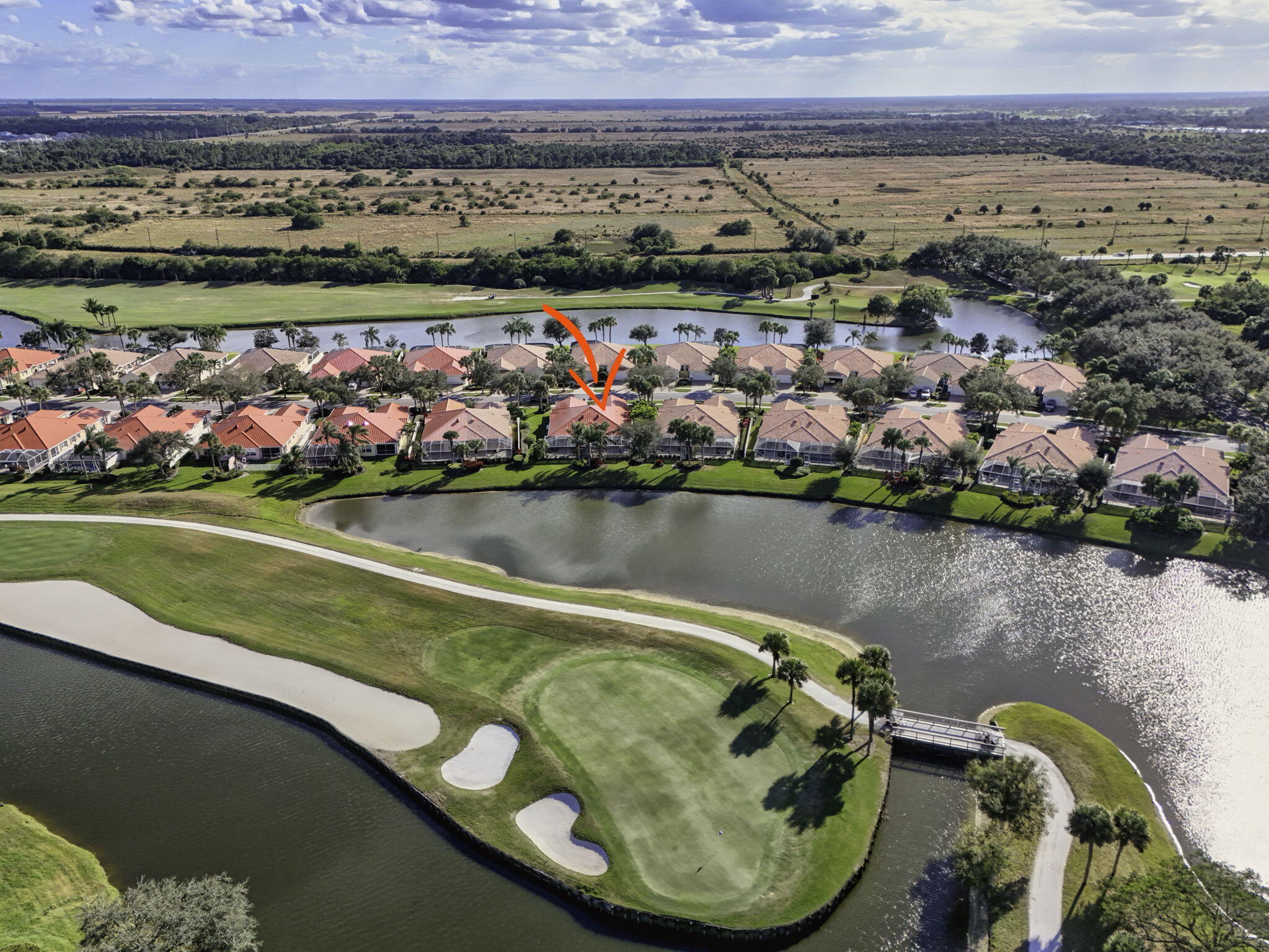 1117 Southwest Balmoral Trace Stuart, FL 34997 - Photo 35 of 38 Aerial Photo #3