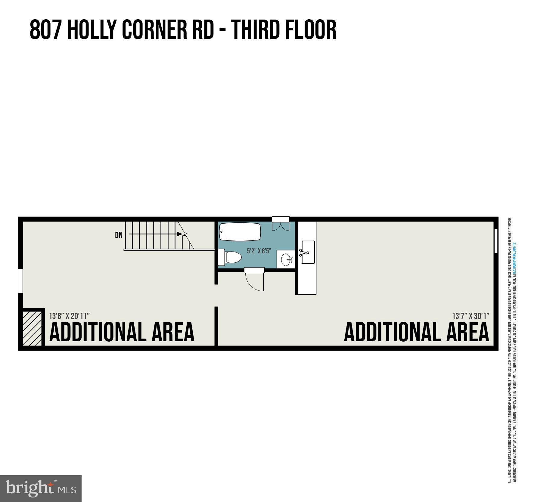 807 Holly Corner Road Fredericksburg, VA 22406 - Photo 56 of 57 Upper Level 2 Floorplan