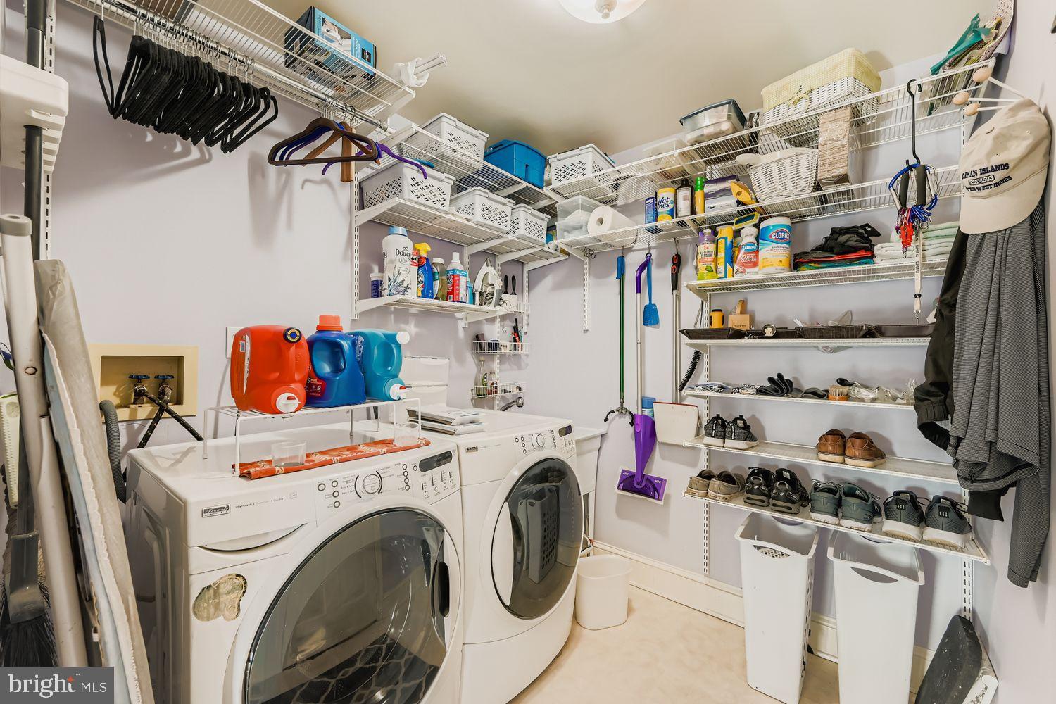 1419 Pond Ridge Drive Pasadena, MD 21122 - Photo 31 of 49 Efficient laundry space with organized storage.
