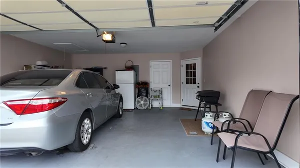 a view of car garage