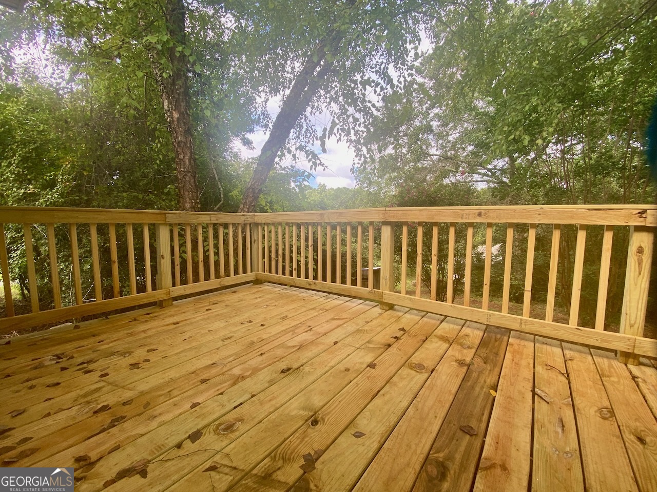 293 Osage Circle Byron, GA 31008 - Photo 9 of 31 a view of balcony with wooden floor