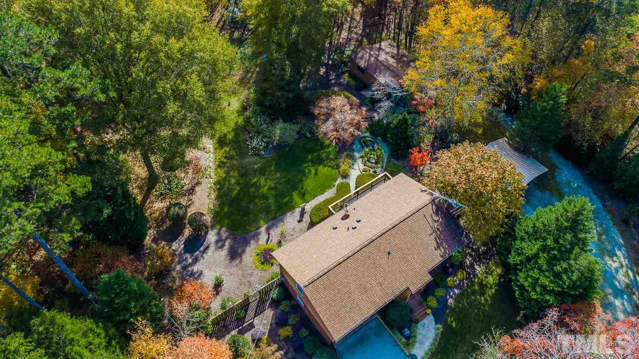 1307 Bill Poole Road Rougemont, NC 27572 - Photo 30 of 30 an aerial view of a house