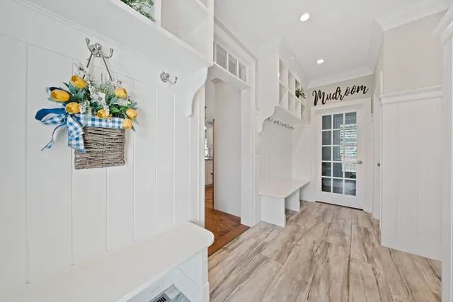 a view interior of the house and wooden floor