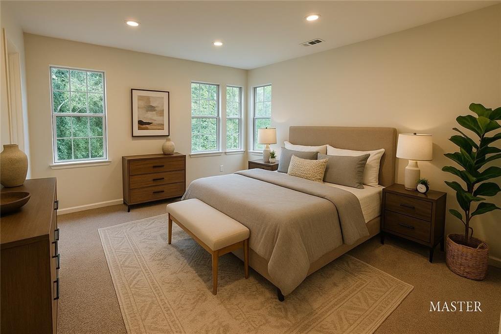 3428 Chapel Park Drive Decatur, GA 30034 - Photo 8 of 35 a bedroom with a bed and window