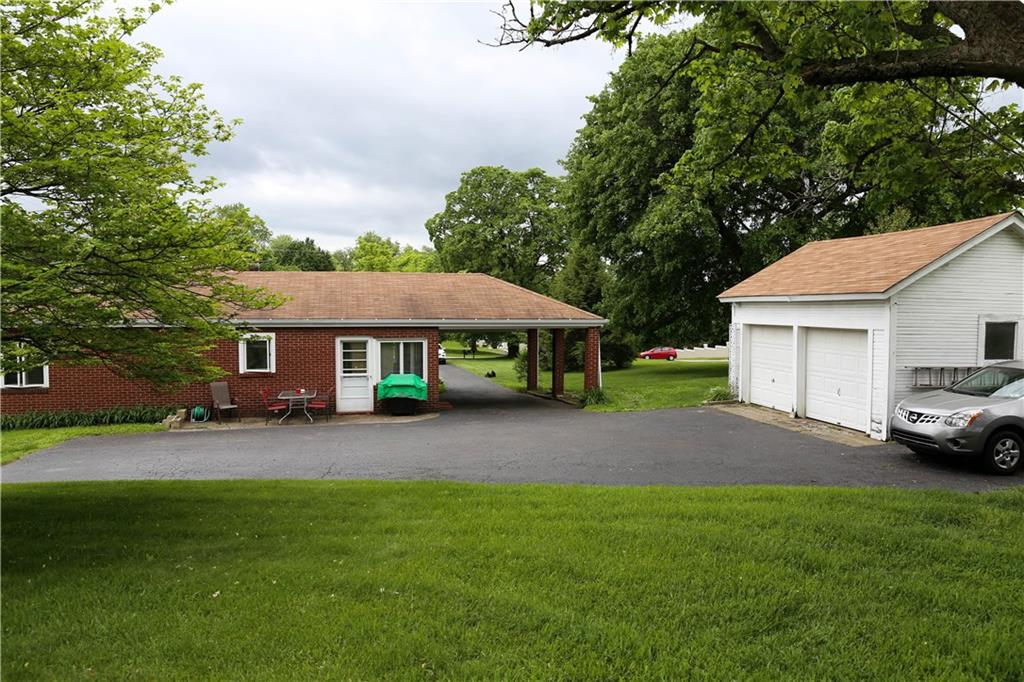 1150 Dutch Ridge Road Beaver, PA 15009 - Photo 3 of 22 Rear of Home & 2 Car Detached Garage