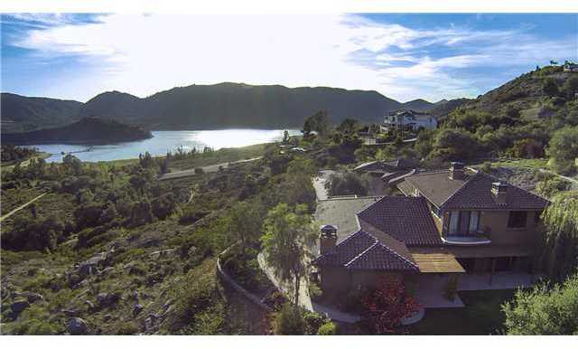 3667 Purer Road Escondido, CA 92029 - Photo 24 of 24 3667 PURER RD. and one of its PANORAMIC VIEWS OF LAKE HODGES (See county parcel map near end of pictures to exact location of home.) NO MELLO ROOS, NO HOAS, & NO ONE CAN BUILD IN FRONT as property line BORDERS LAKE HODGES PRESERVE.