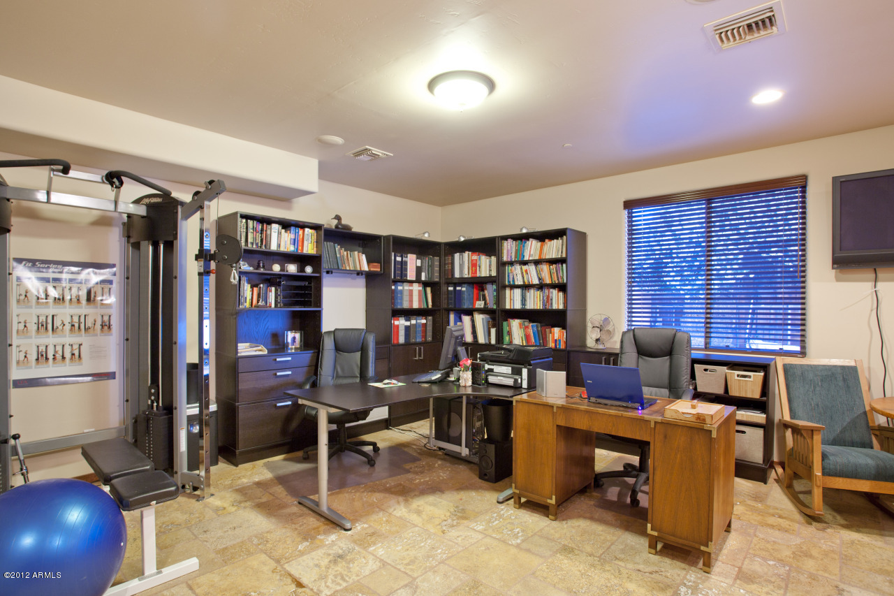 5520 North 69th Place Paradise Valley, AZ 85253 - Photo 51 of 59 Office & Exercise Room
