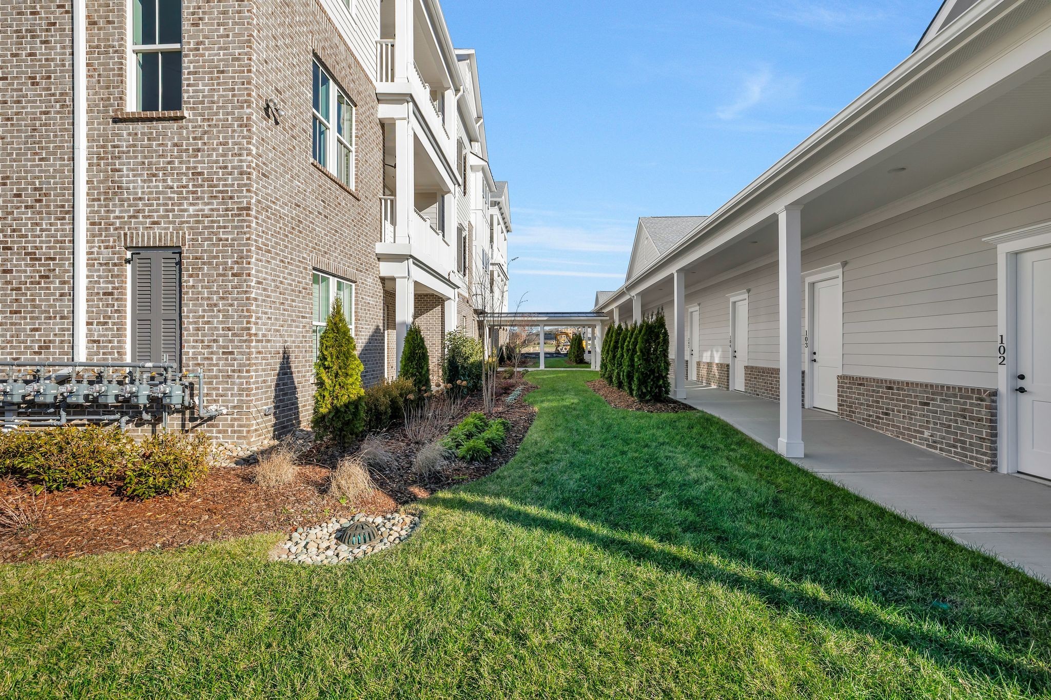 6037 Whitman Road, Unit 202 Franklin, TN 37064 - Photo 47 of 51 a view of a front of a house with a yard