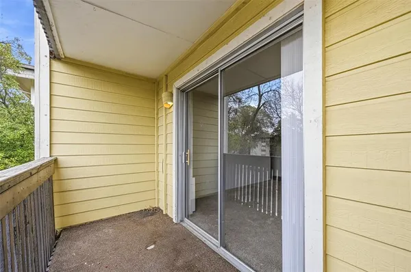 a view of front door