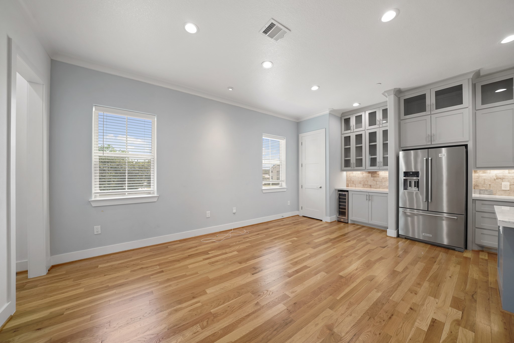 5343 Larkin Street Houston, TX 77007 - Photo 21 of 21 a view of a kitchen with refrigerator and window