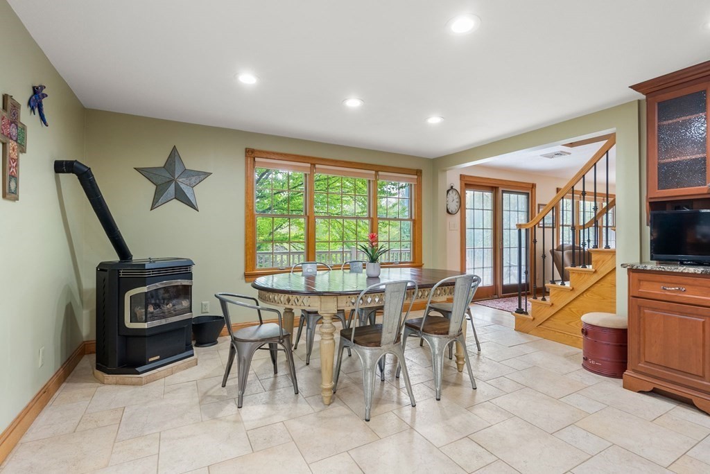 575 Piper Road West Springfield, MA 01089 - Photo 10 of 40 a view of a dining room with furniture window and outside view