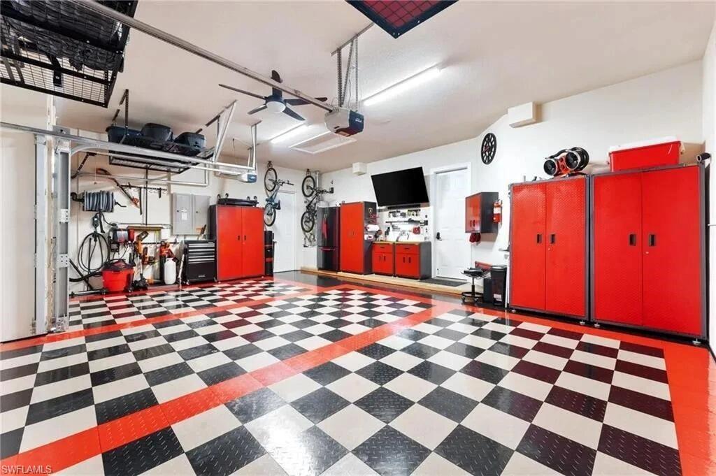 19460 La Serena Drive Estero, FL 33967 - Photo 29 of 30 a view of a room with a black and white checkered floor