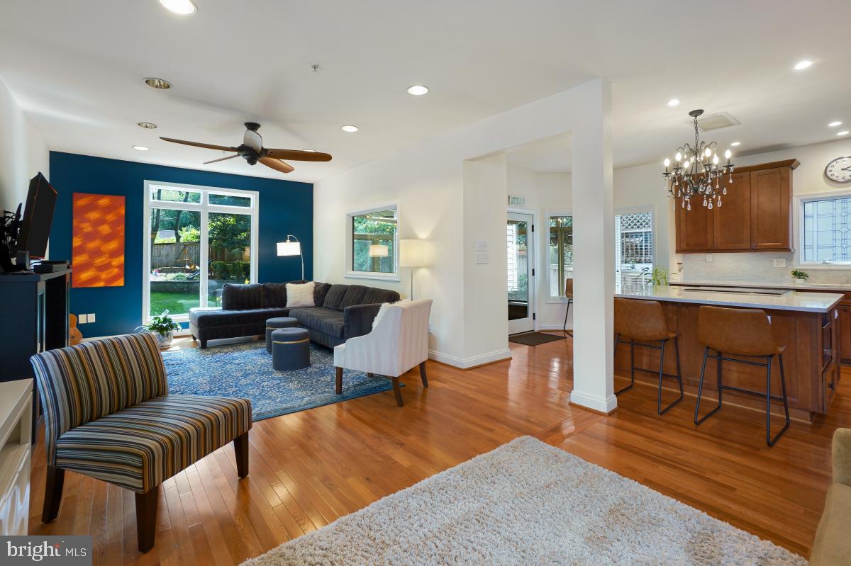 412 Silver Spring Avenue Silver Spring, MD 20910 - Photo 16 of 48 a living room with furniture and a large window