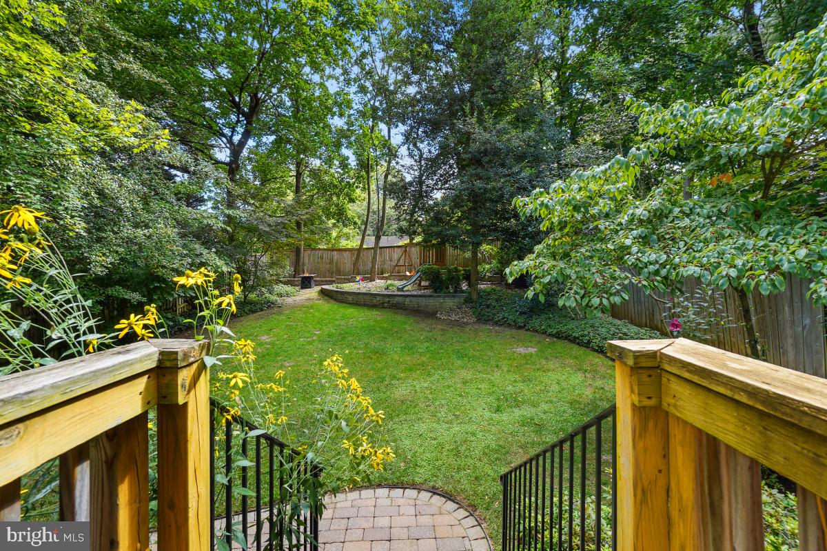 412 Silver Spring Avenue Silver Spring, MD 20910 - Photo 29 of 48 a view of a backyard