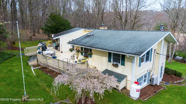 front view of house with a yard