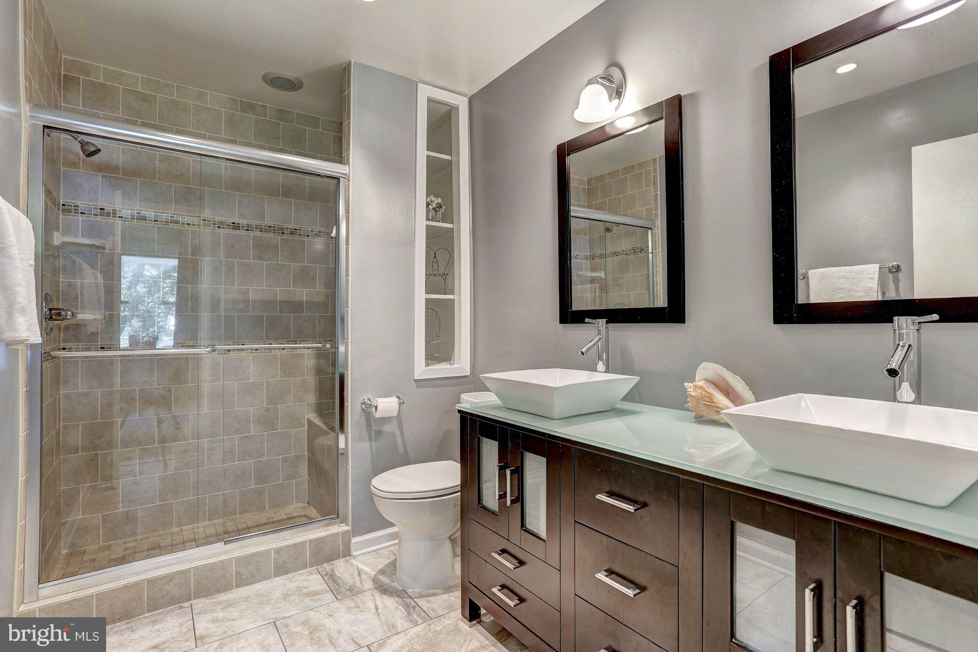 15005 Wellwood Road Silver Spring, MD 20905 - Photo 16 of 30 Updated Master bath with dual sink vanity