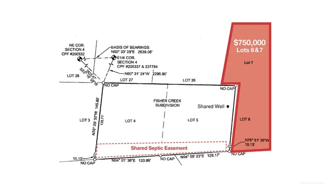 $750,000 | Tbd Fisher Creek Loop, Stanley, ID 83278