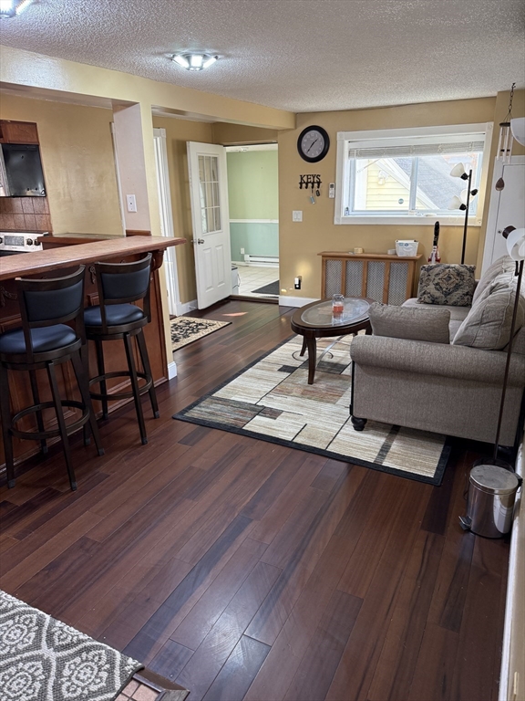 63 Peer Street Springfield, MA 01109 - Photo 12 of 41 a living room with furniture and a wooden floor