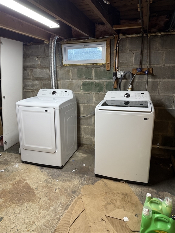 63 Peer Street Springfield, MA 01109 - Photo 41 of 41 a utility room with dryer and washer