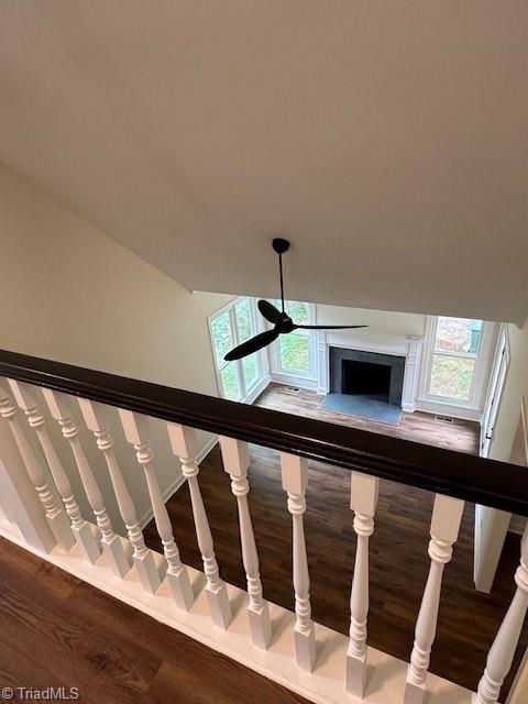 1247 Stadler Ridge Road Winston-Salem, NC 27106 - Photo 4 of 32 Overlook of living room from bonus room