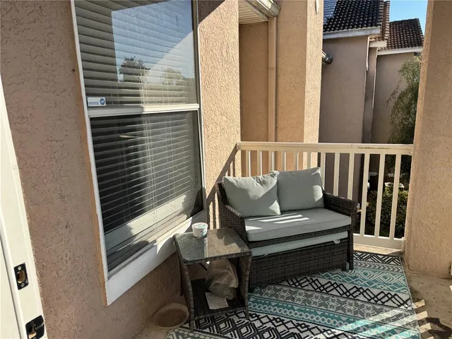 a view of a outdoor space with lounge chair