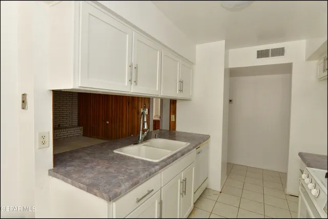 a view of a bathtub in a room