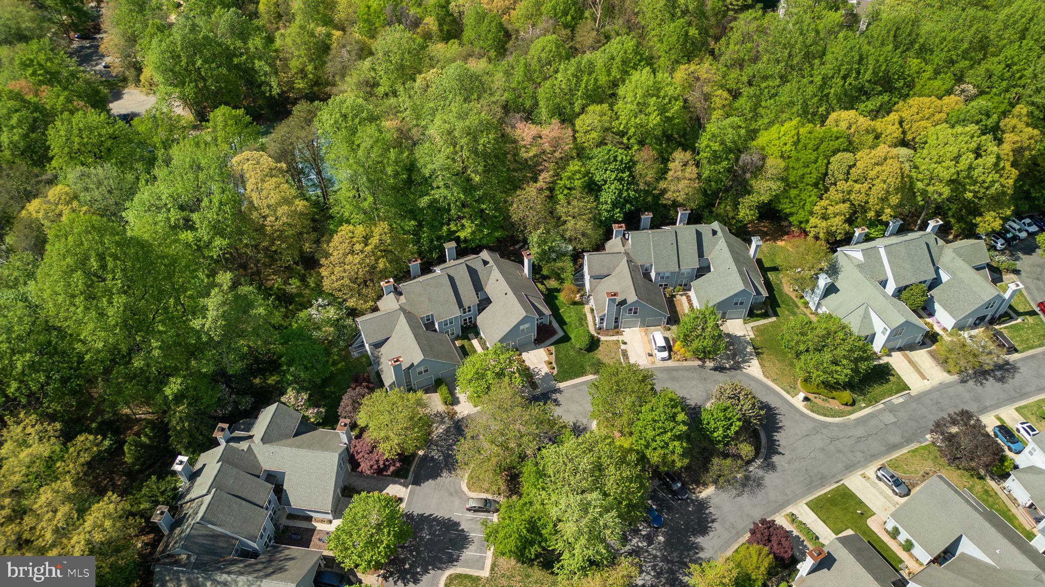 2924 Winters Chase Way Annapolis, MD 21401 - Photo 67 of 67 an aerial view of residential house with outdoor space and trees all around
