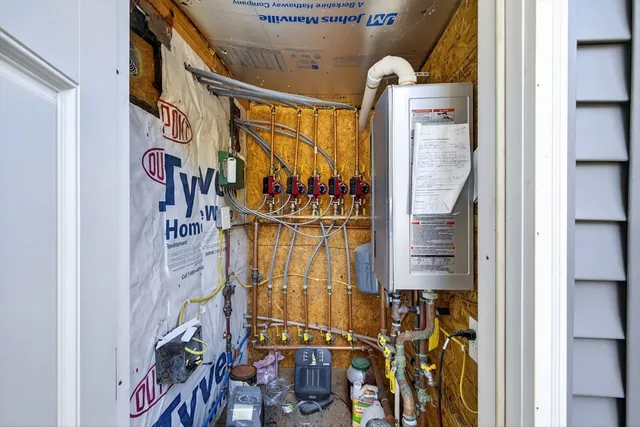 front view of a house with a street