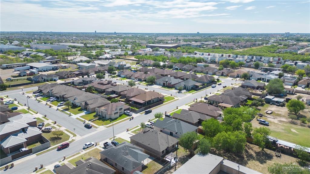 503 Northern Dancer Avenue Edinburg, TX 78539 - Photo 26 of 34 an aerial view of a city with lots of residential buildings