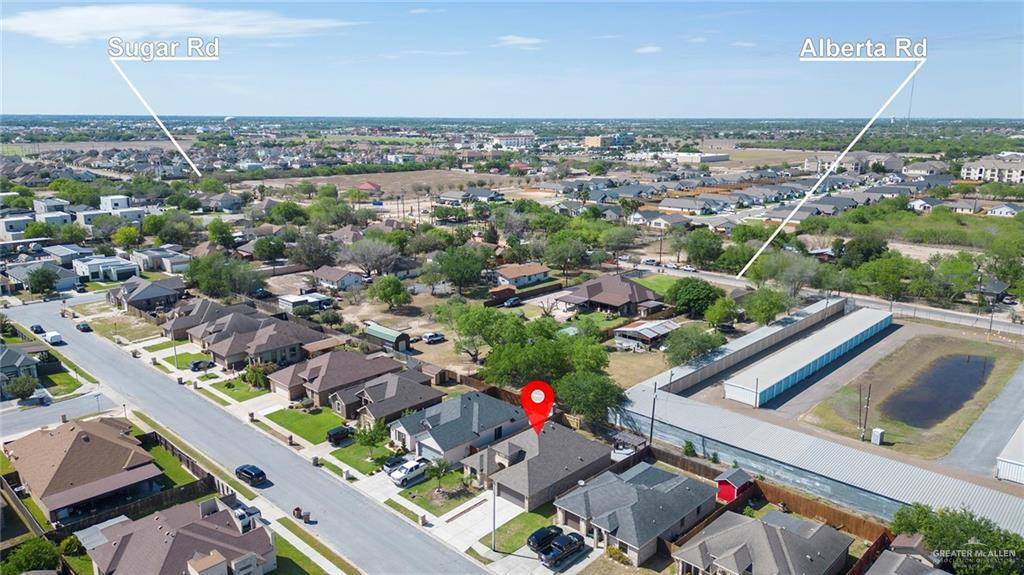 503 Northern Dancer Avenue Edinburg, TX 78539 - Photo 6 of 34 an aerial view of multiple houses with a street