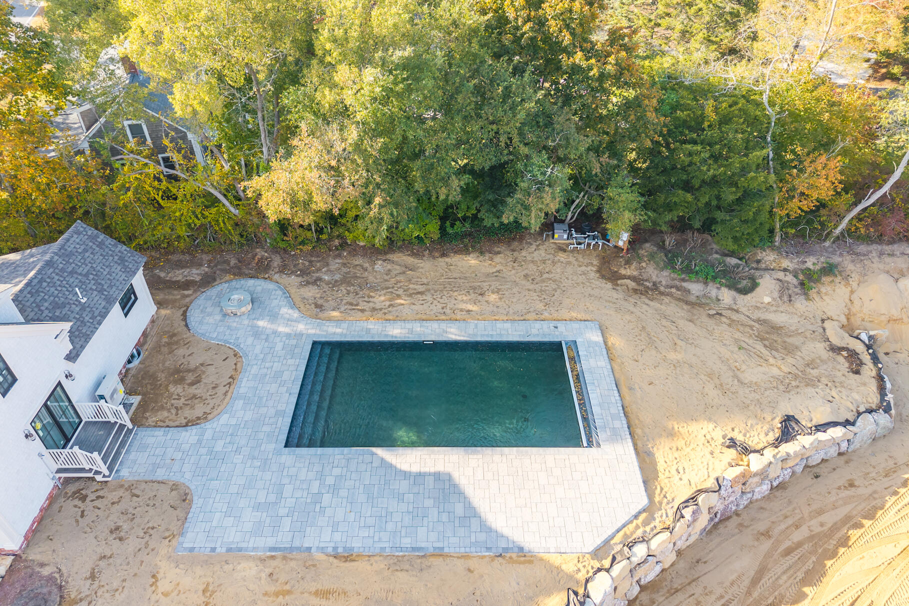 106-108 Chatham Road Harwich, MA 02645 - Photo 25 of 30 a backyard of a house with large trees