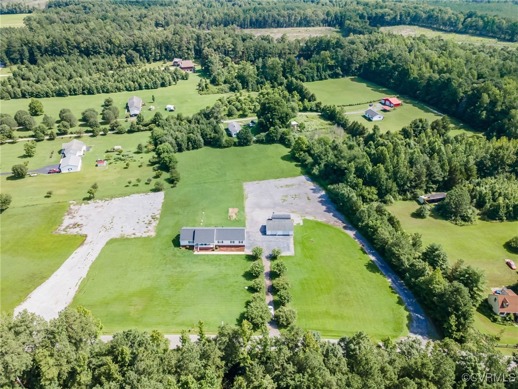 28312 Butler Branch Road Petersburg, VA 23805 - Photo 33 of 33 an aerial view of residential houses with outdoor space and street view