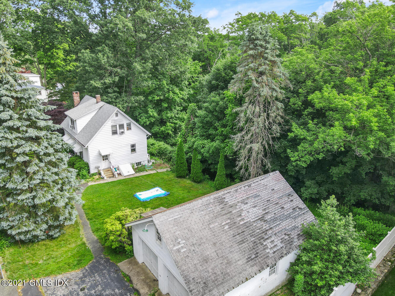 128 Halstead Avenue Greenwich, CT 06831 - Photo 1 of 11 an aerial view of a house