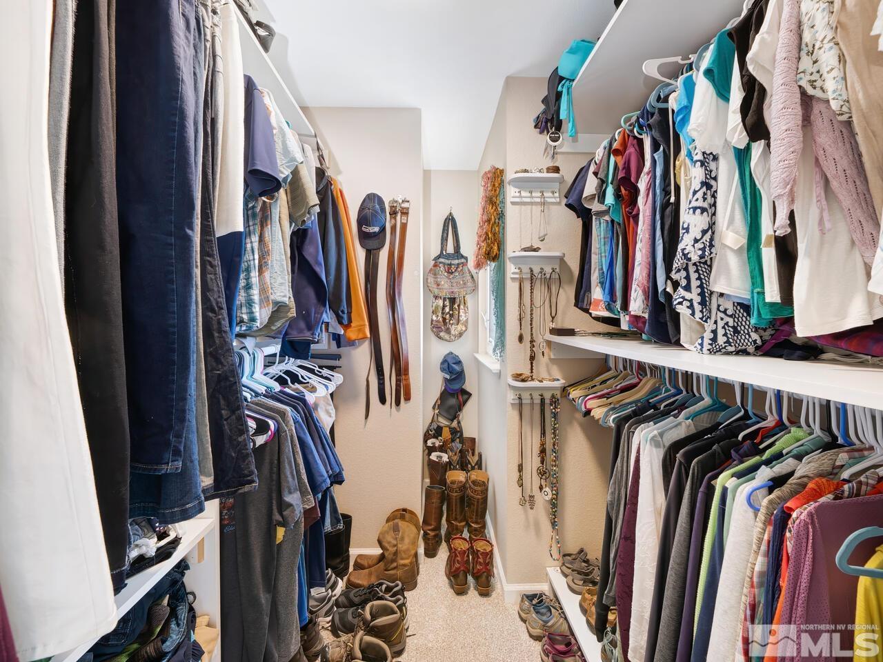 14555 Sundance Drive Reno, NV 89511 - Photo 26 of 40 a view of walk in closet with clothes