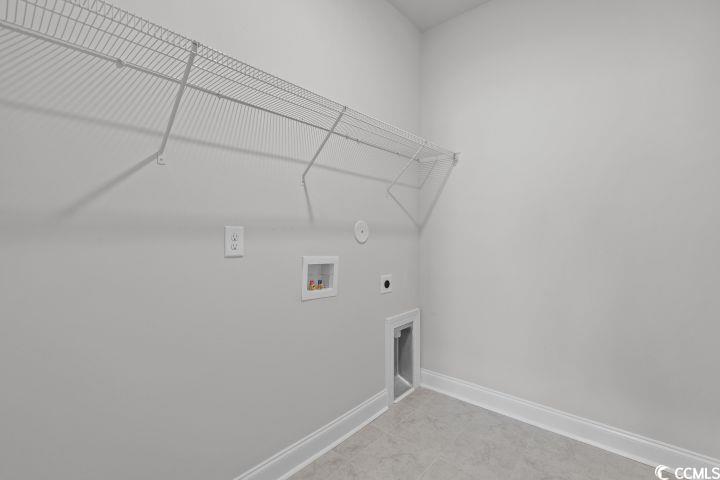 112 Furnies Place Conway, SC 29526 - Photo 21 of 24 Washroom featuring hookup for a washing machine and electric dryer hookup