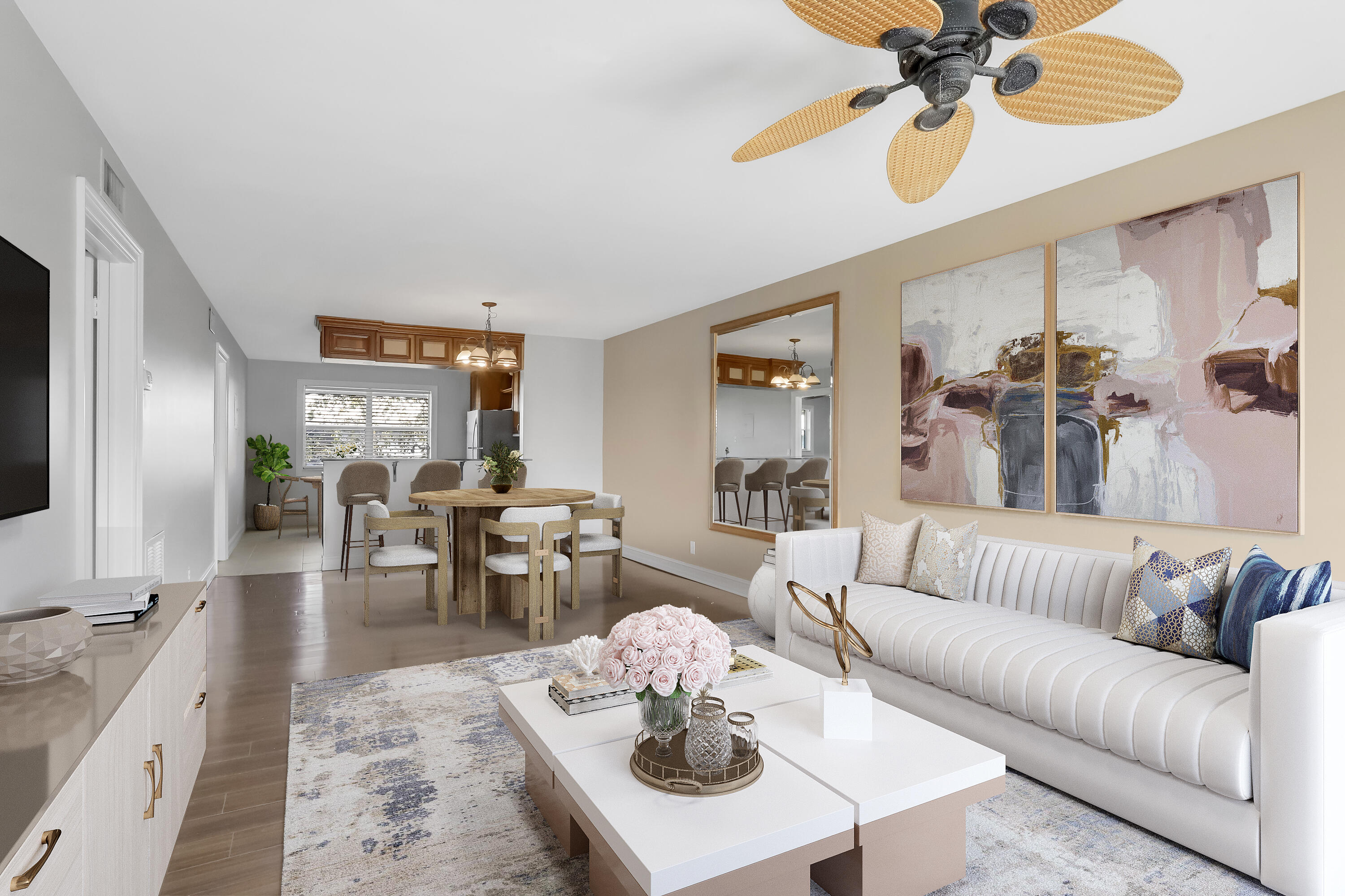 55 Southeast 14th Street, Unit 213 Boca Raton, FL 33432 - Photo 6 of 24 Living Room