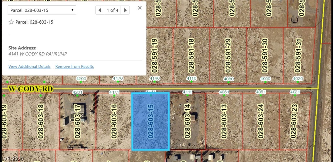 4141 Cody Road Pahrump, NV 89048 - Photo 2 of 4