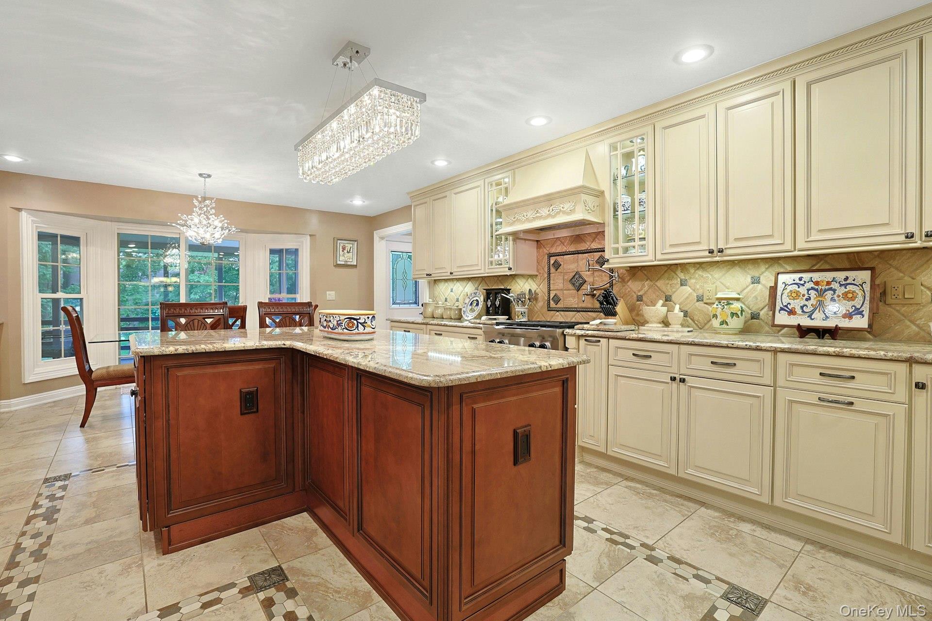 8 Dunmore Road New City, NY 10956 - Photo 13 of 48 a kitchen with kitchen island granite countertop a sink counter top space and appliances