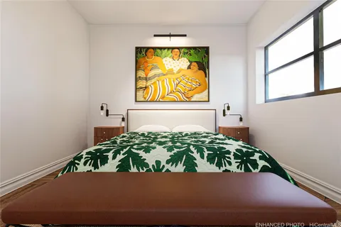 a white bath tub with a window