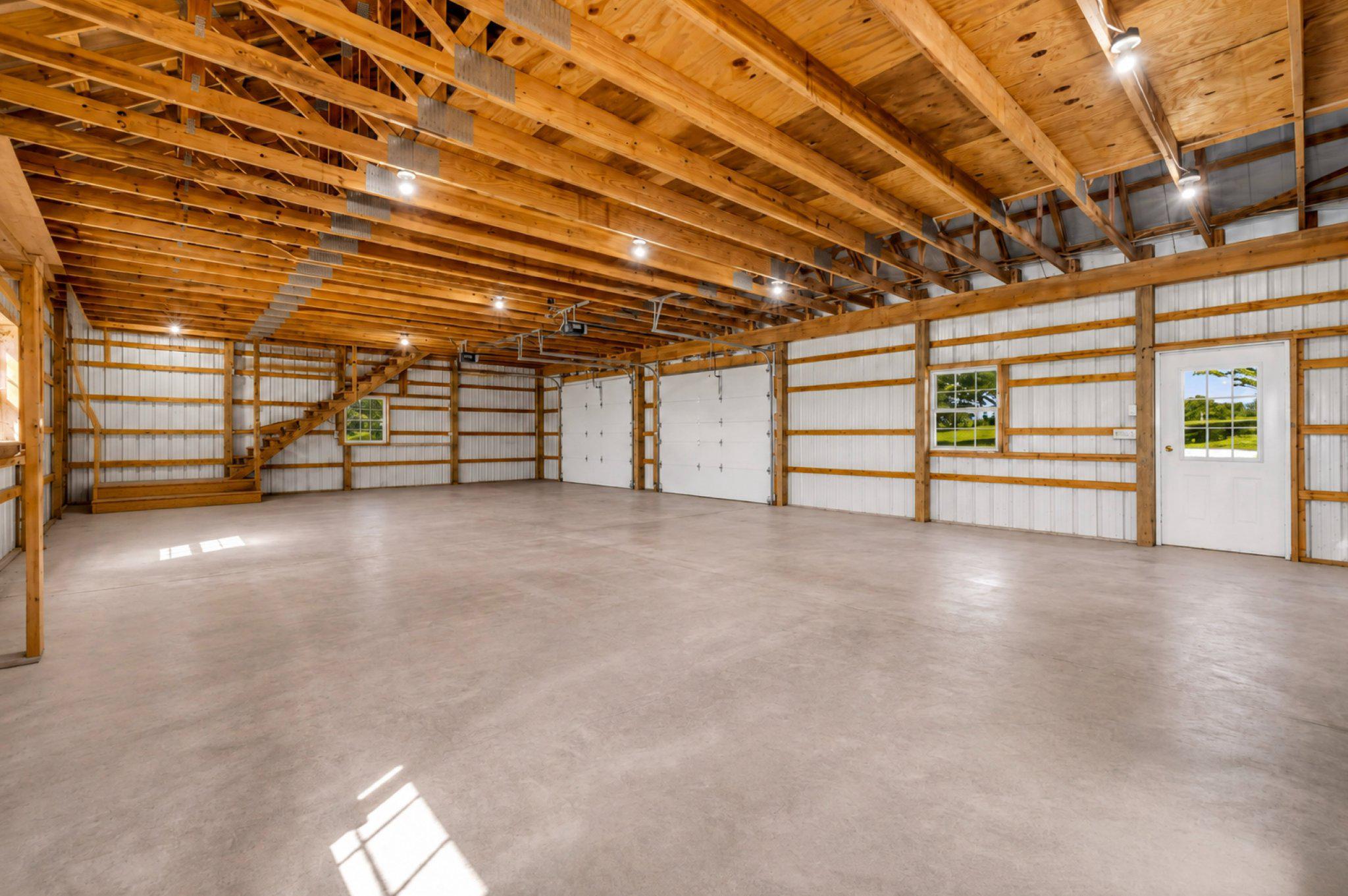 24295 Langford Road Chestertown, MD 21620 - Photo 68 of 73 Barn with stairs to upper level storage