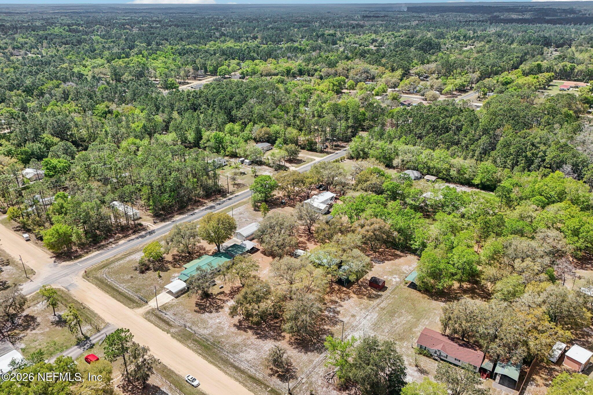 128 Sesame Street Middleburg, FL 32068 - Photo 65 of 66 Aerial- Large Private Lot- Over 2 Acres